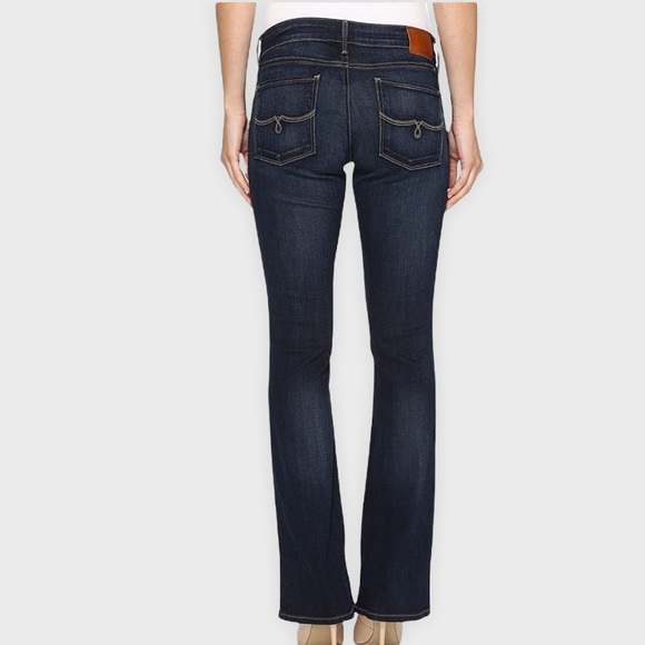 * SOLD * Lucky Brand Lolita Bootcut Mid-rise Curvy Jeans Long - 14/32 L - Picture 2 of 12